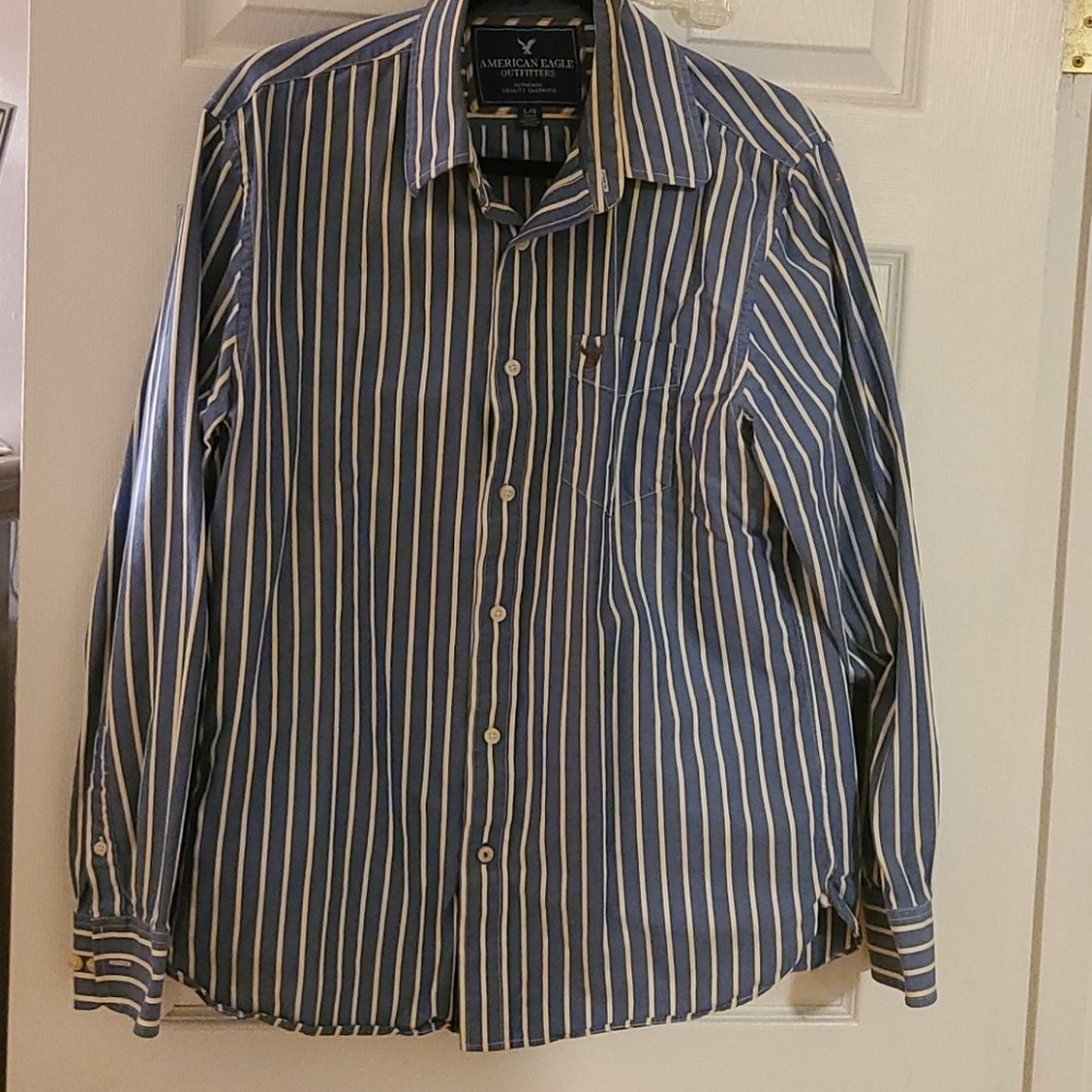Mens American eagle dress shirt
